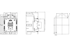 3RT1456-6AV36 SIRIUS 3RT.4 Контактор для резистивных нагрузок (AC-1), 3-полюсные