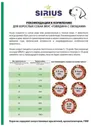 Sirius Sirius сухой корм для взрослых собак Говядина с овощами, 15 кг. корм для собак